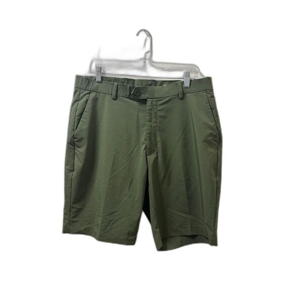 G/FORE Men's Golf Shorts Sz 34 Green Lightweight Tech Isle Maverick Hybrid NWOT - Picture 1 of 4